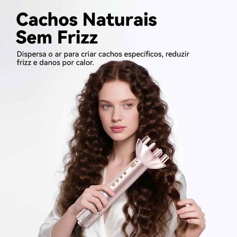Gokoco AirStyle 5 Pro – Modelador 5 em 1 para Secar, Alisar e Enrolar