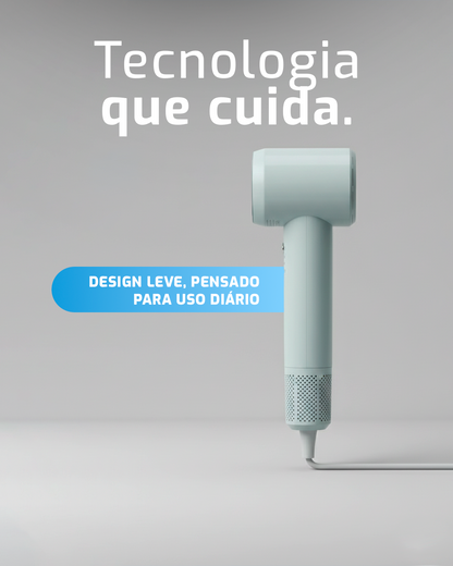 Bettdow AirLux Pro - Secador de Alta Velocidade com Íons Negativos, 1500W, 110.000 rpm